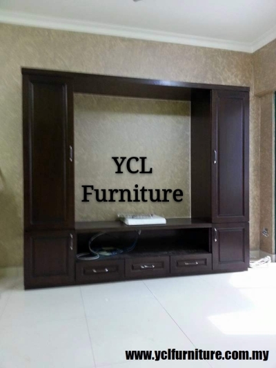 Custom Built-in TV Console In Selangor & Kuala Lumpur