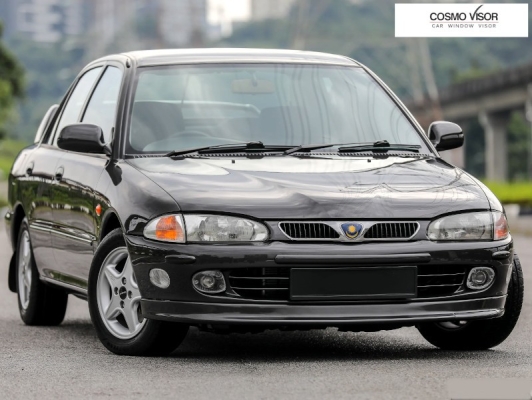 PROTON WIRA (SEDAN & AEROBACK) 1993 - 2007 = COSMO DOOR VISOR