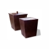 F019 Woven Teak Wood Dustbin Hotel & Resort Supply