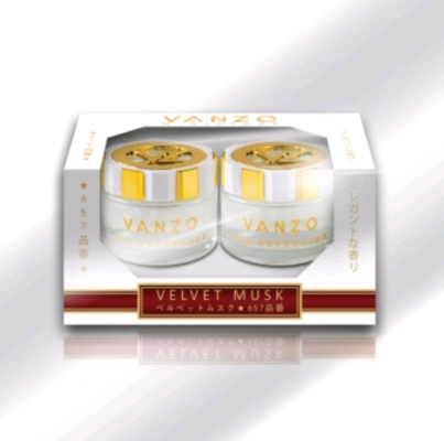 657 - VANZO 'Mini'ature Series [VELVET MUSK] / Car Perfume Air Fresheners