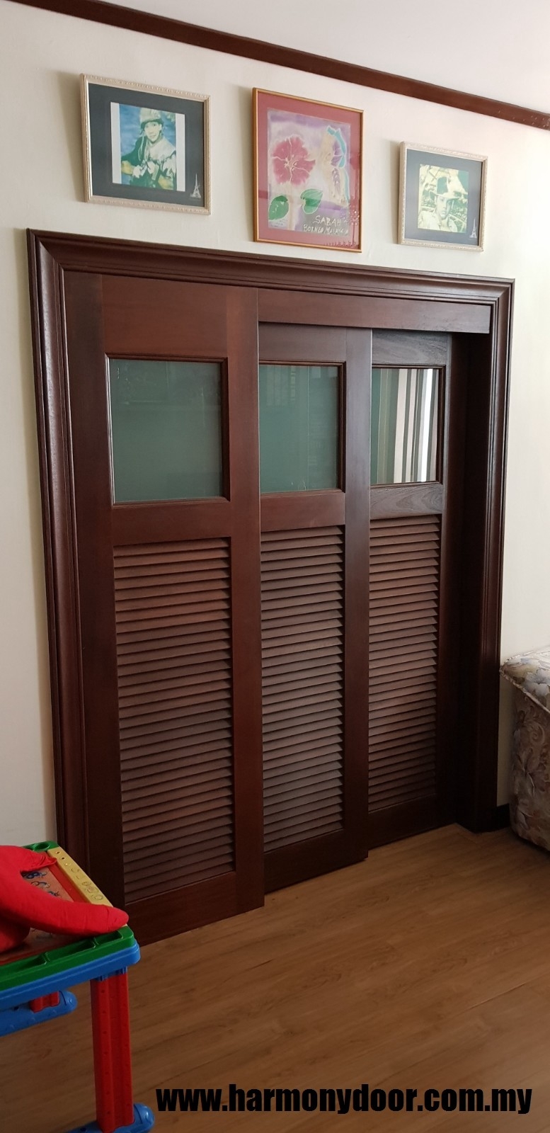 Custom Solid Wooden Sliding Doors Ampang Selangor  Selangor / Kuala Lumpur / Klang / Puchong / Kepong / Shah Alam  Wooden Solid Doors / Timber Doors Malaysia Reference Renovation Design 