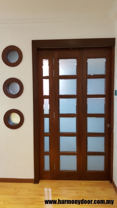 Custom Solid Wooden Sliding Doors Ampang Selangor 