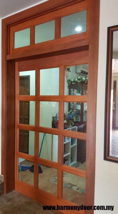 Custom Solid Wooden Sliding & Folding Doors Ampang Selangor 