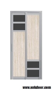 Bathroom Door : SD-8162 Aluminium Bathroom Door Aluminium Door Choose Sample / Pattern Chart