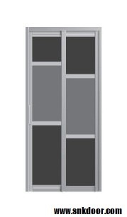 Bathroom Door : SD-8129 Aluminium Bathroom Door Aluminium Door Choose Sample / Pattern Chart