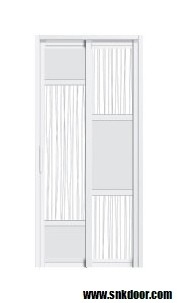 Bathroom Door : SD-8101 Aluminium Bathroom Door Aluminium Door Choose Sample / Pattern Chart