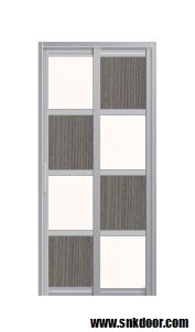 Bathroom Door : SD-8064 Aluminium Bathroom Door Aluminium Door Choose Sample / Pattern Chart