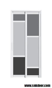 Bathroom Door : SD-8164 Aluminium Bathroom Door Aluminium Door Choose Sample / Pattern Chart