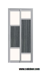 Bathroom Door : SD-8112 Aluminium Bathroom Door Aluminium Door Choose Sample / Pattern Chart