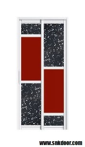 Bathroom Door : SD-8195 Aluminium Bathroom Door Aluminium Door Choose Sample / Pattern Chart