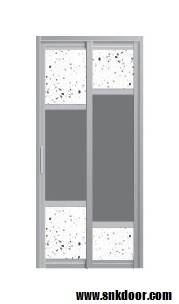 Bathroom Door : SD-8178 Aluminium Bathroom Door Aluminium Door Choose Sample / Pattern Chart