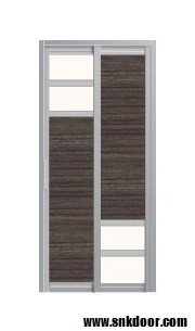 Bathroom Door : SD-8161 Aluminium Bathroom Door Aluminium Door Choose Sample / Pattern Chart