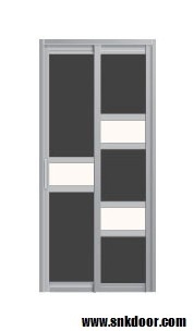 Bathroom Door : SD-8116 Aluminium Bathroom Door Aluminium Door Choose Sample / Pattern Chart