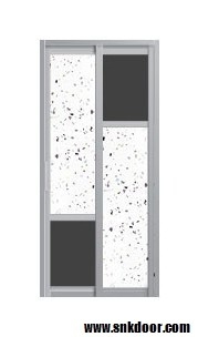 Bathroom Door : SD-8182 Aluminium Bathroom Door Aluminium Door Choose Sample / Pattern Chart