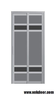 Bathroom Door : SD-8147 Aluminium Bathroom Door Aluminium Door Choose Sample / Pattern Chart