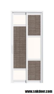 Bathroom Door : SD-8100 Aluminium Bathroom Door Aluminium Door Choose Sample / Pattern Chart