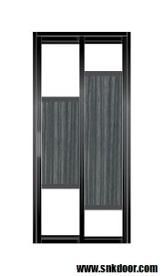 Bathroom Door : SD-8187 Aluminium Bathroom Door Aluminium Door Choose Sample / Pattern Chart