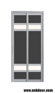 Bathroom Door : SD-8145 Aluminium Bathroom Door Aluminium Door Choose Sample / Pattern Chart