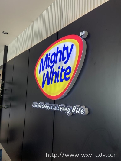 MIGHTY BAKERY SDN. BHD. Acrylic Box Up With LED Light Signboard