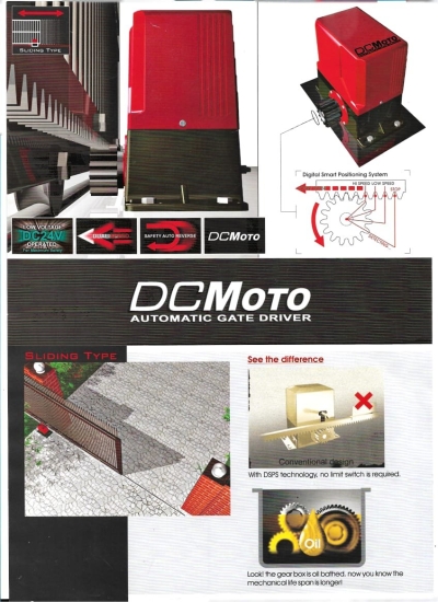 Red Cover DC Moto