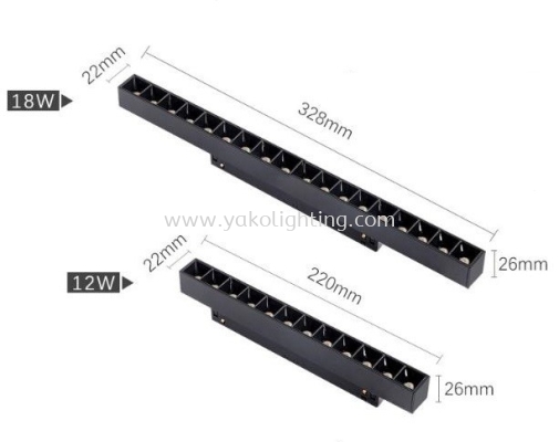 ZDL-CXJG-18X1W-BK-3000K & 4000K