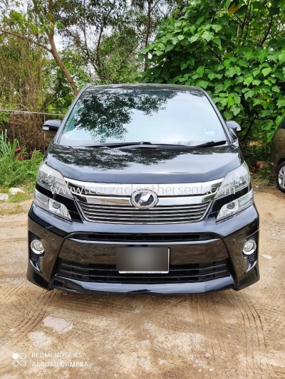 TOYOTA VELLFIRE DASHBOARD COVER REPLACE 