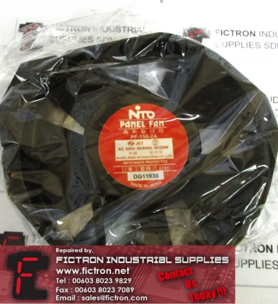 PF-150-2A PF1502A NITTO Cooling Fan Supply Malaysia Singapore Indonesia USA Thailand