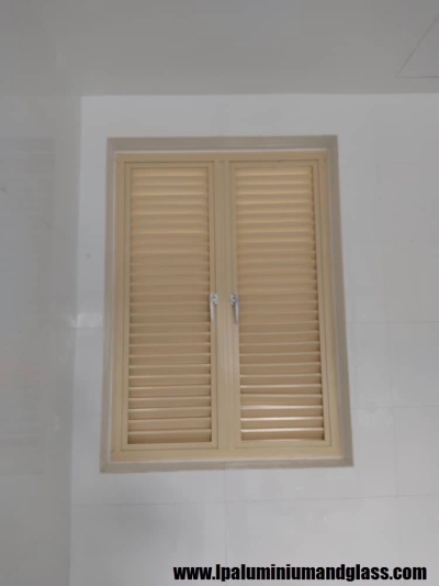 Aluminium Louvers Window Powder Coating In Kajang / Semenyih / Nilai / Seremban