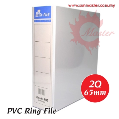 2Q 65mm PVC Ring File