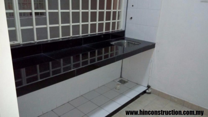 Kitchen Concrete Table Top Works Selangor