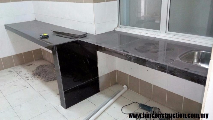 Kitchen Concrete Table Top Works Selangor