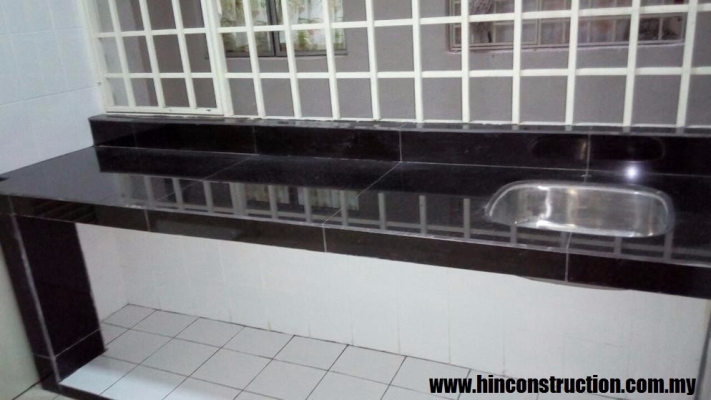 Kitchen Concrete Table Top Works Selangor