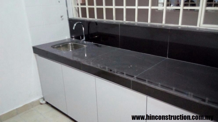 Kitchen Concrete Table Top Works Selangor