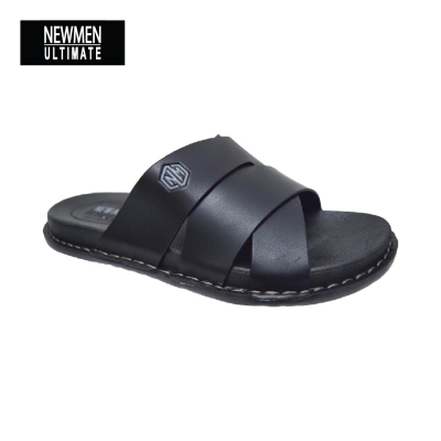 MEN UPPER STITCHING COMFORT SANDAL (MA 8724-BK) (AT.X)