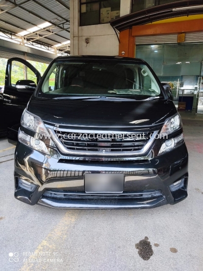 TOYOTA VELLFIRE DASHBOARD COVER REPLACE 