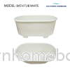 BATHROOM BATH TUB WHITE C/W WASTE Bath Tub Bathroom