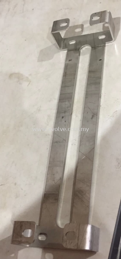 Stainless Steel 304-2B, 2mm (thk) Laser Cut + Bend To Size