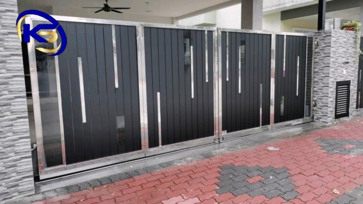 Folding Gate Jalan Meru Mutiara 23, Taman Meru Mutiara