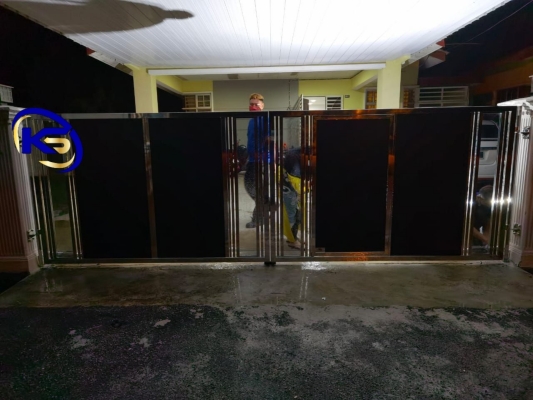 Folding Gate Lorong 6/1, Taman Kelisa Ria 2, Puncak Surya, Sungai Petani.