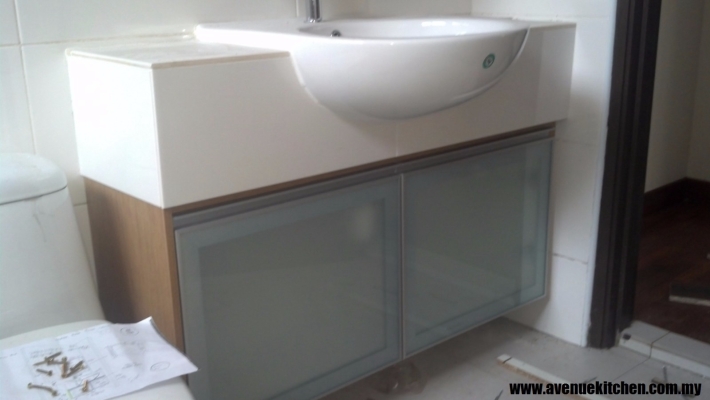 Selangor Custom Bathroom Basin Cabinet Reference Design