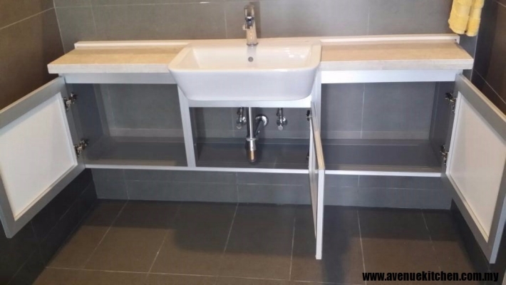 Selangor Custom Bathroom Basin Cabinet Reference Design
