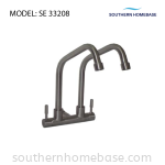 KITCHEN PILLAR DOUBLE SINK TAP ELITE SE 33208