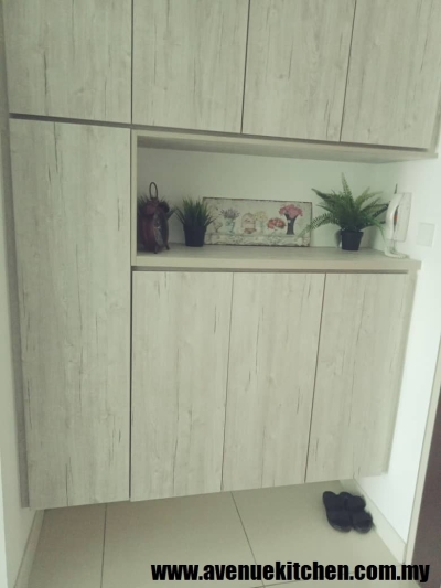 Built-in Shoe Cabinet Design In Selangor