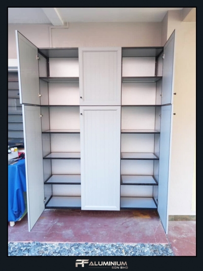 Already Done Customize Aluminium Shoe Cabinet Reference In Seremban