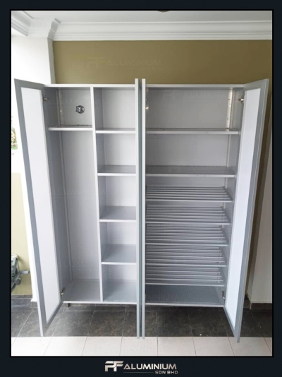 Already Done Customize Aluminium Shoe Cabinet Reference In Seremban