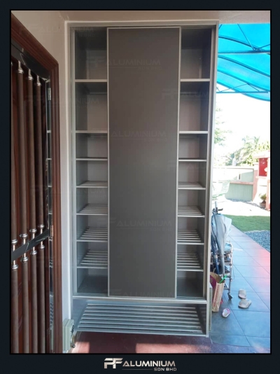 Already Done Customize Aluminium Shoe Cabinet Reference In Seremban