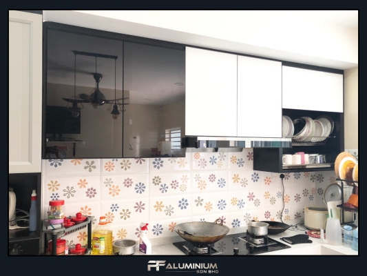 Aluminium Kitchen Cabinet Design In Suria S2 Height Seremban