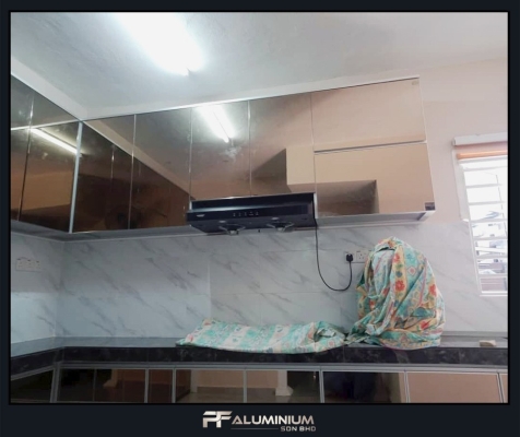 Custom Aluminium Kitchen Cabinet In Alamanda Senawang Negeri Sembilan