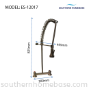 DECK MOUNT PRE-RINSE FAUCET ELITE ES-12017