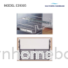 KITCHEN #304 STAINLESS STEEL DRAWER BASKET DOOR HINGE PULL OUT ELITE E39305 Dish Rack Kitchen